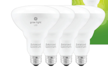 About GE Grow LED Light Bulb for Plants Seeds