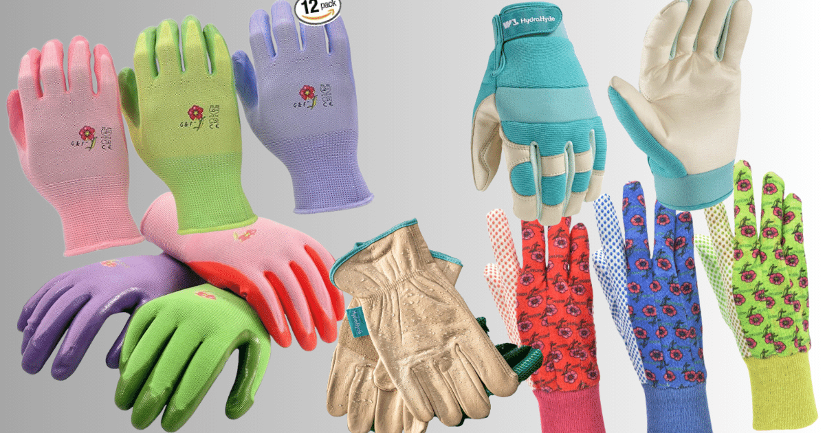 5 Best women's gardening gloves