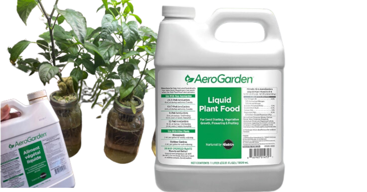 AeroGarden Liquid Nutrients (1 Liter)