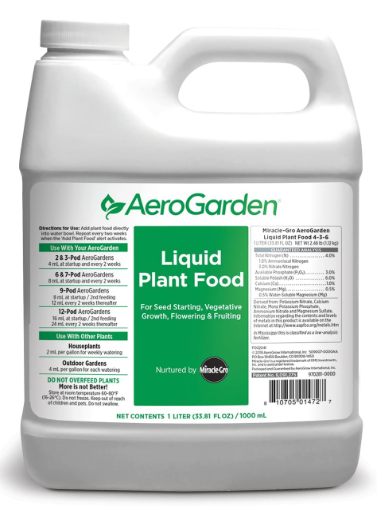 What Are AeroGarden Liquid Nutrients?