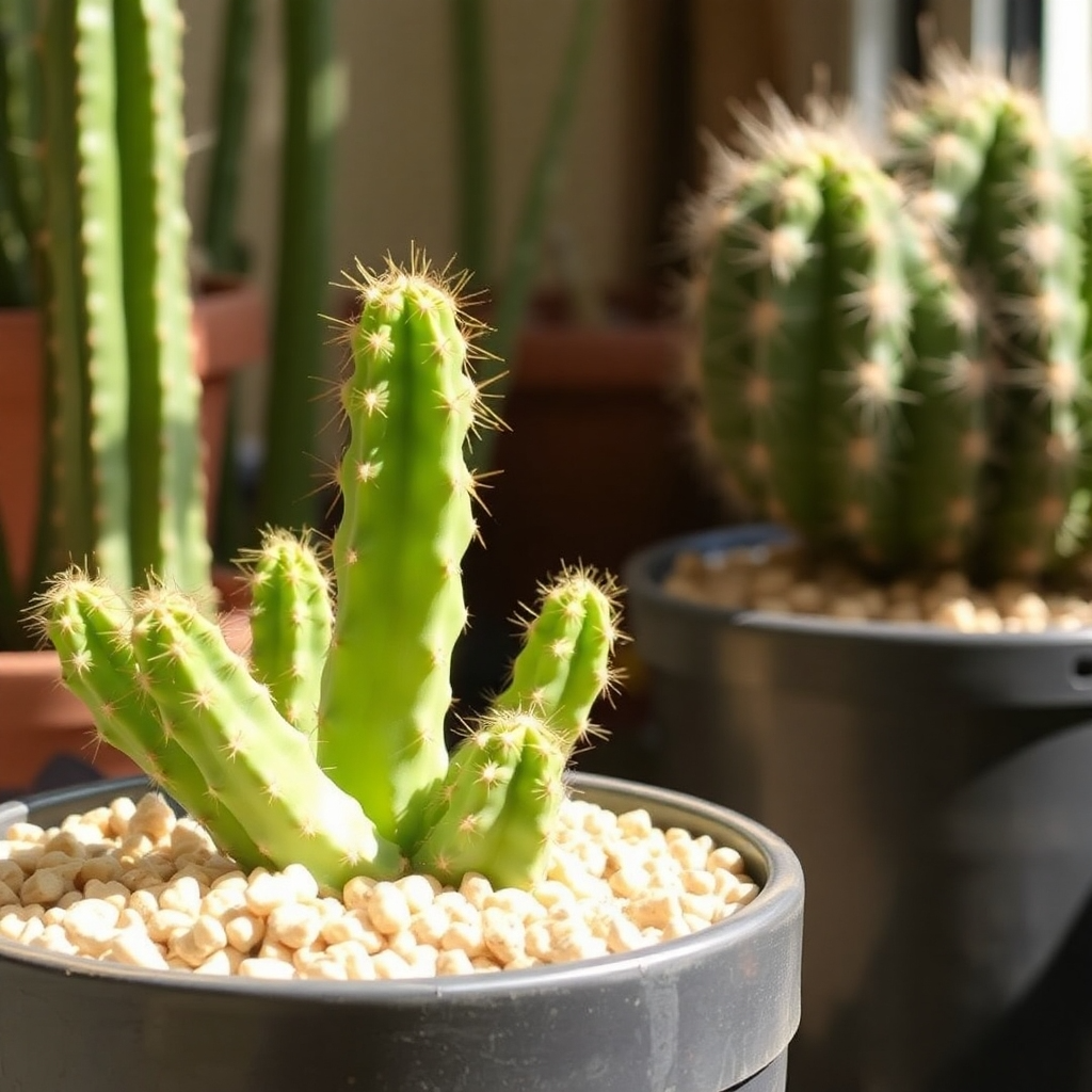 cacti and sunlight