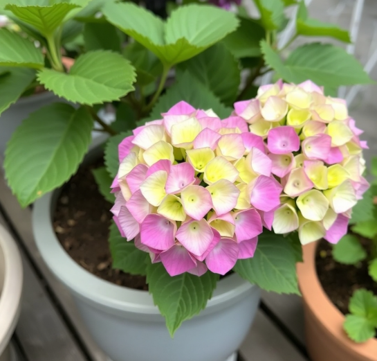 Hydrangea Plant caring ,Pot Selection and Drainage