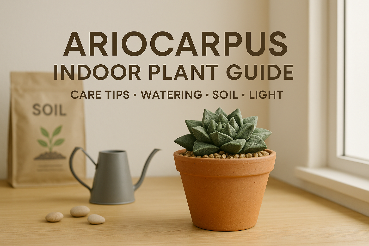 Ariocarpus Indoors