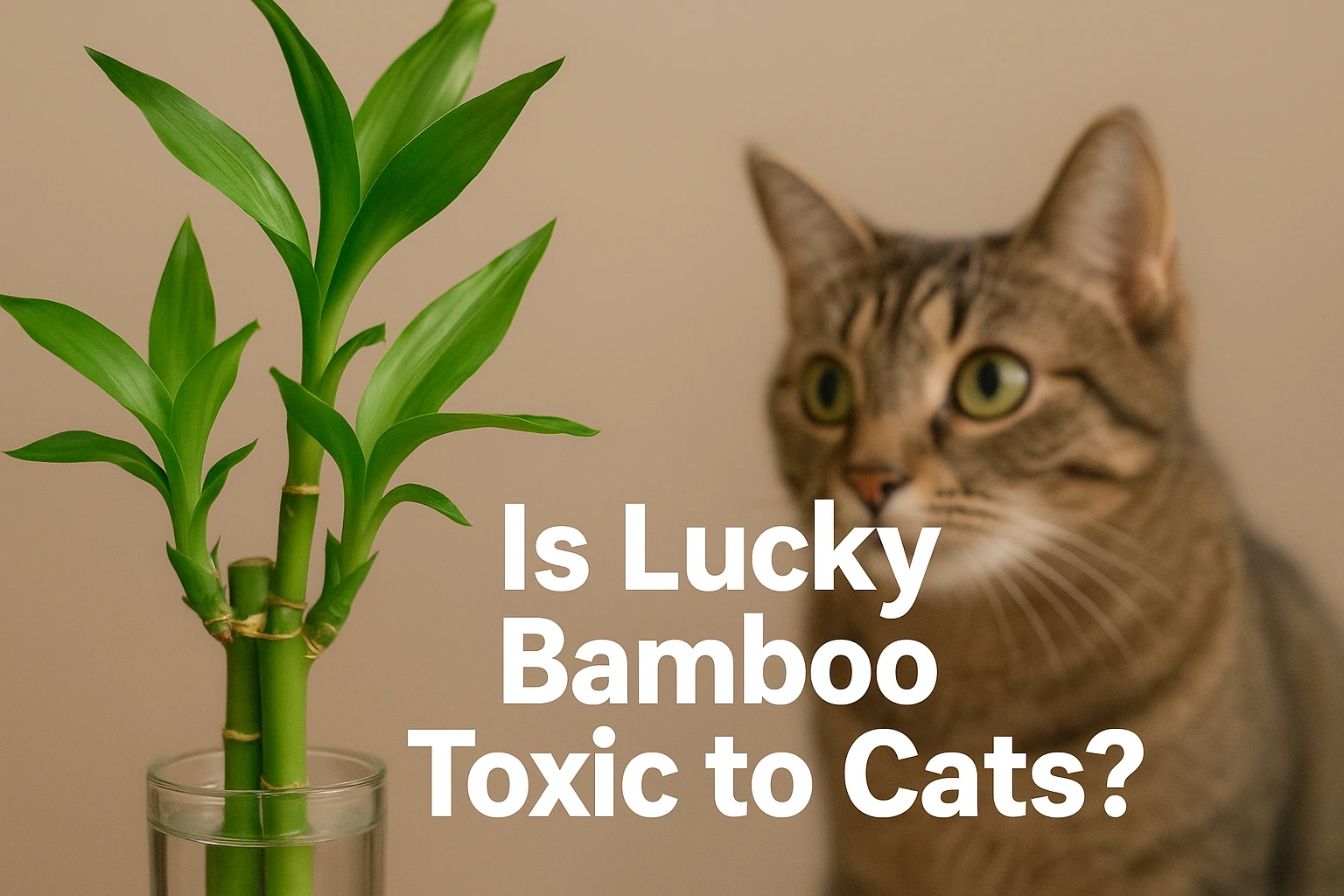 lucky bamboo toxic cats