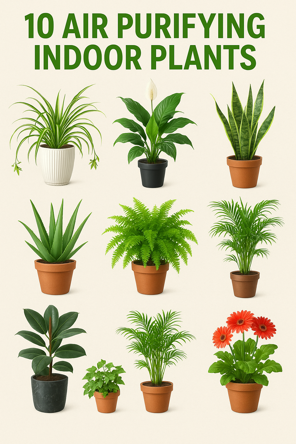 top ten air puryfining indoor plants