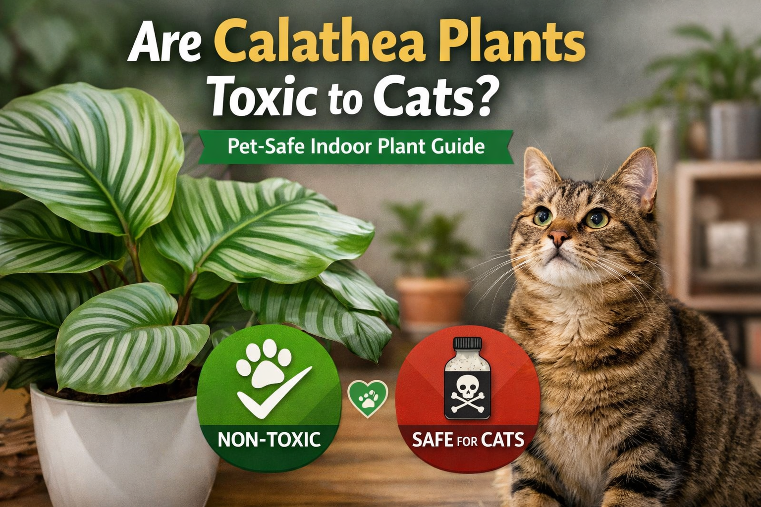 Calathea Plants Are Safe for Cats