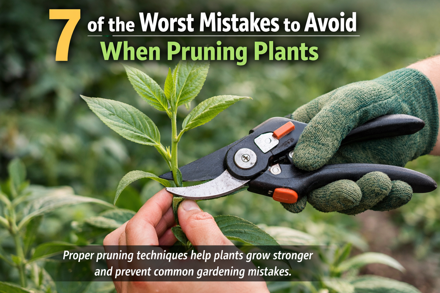 7 of the Worst Mistakes to Avoid When Pruning Plants