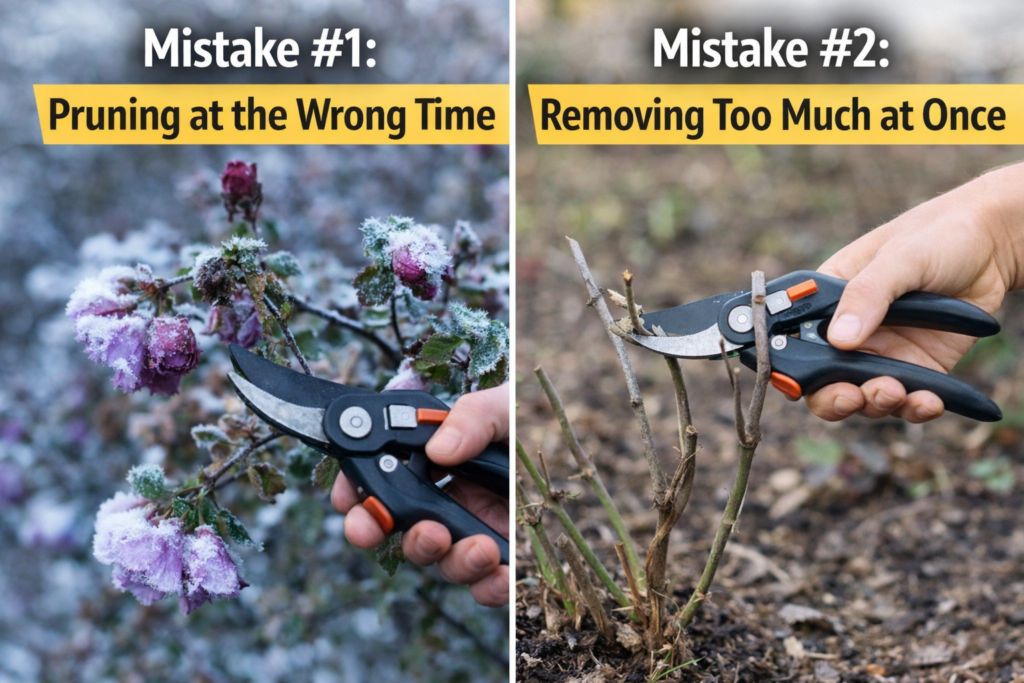 Pruning Plants at the Wrong Time